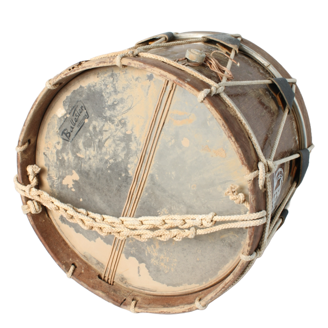 Rare Ballester Marching Drum from Spain 1970s-1990s | Handmade Parade Snare Drum