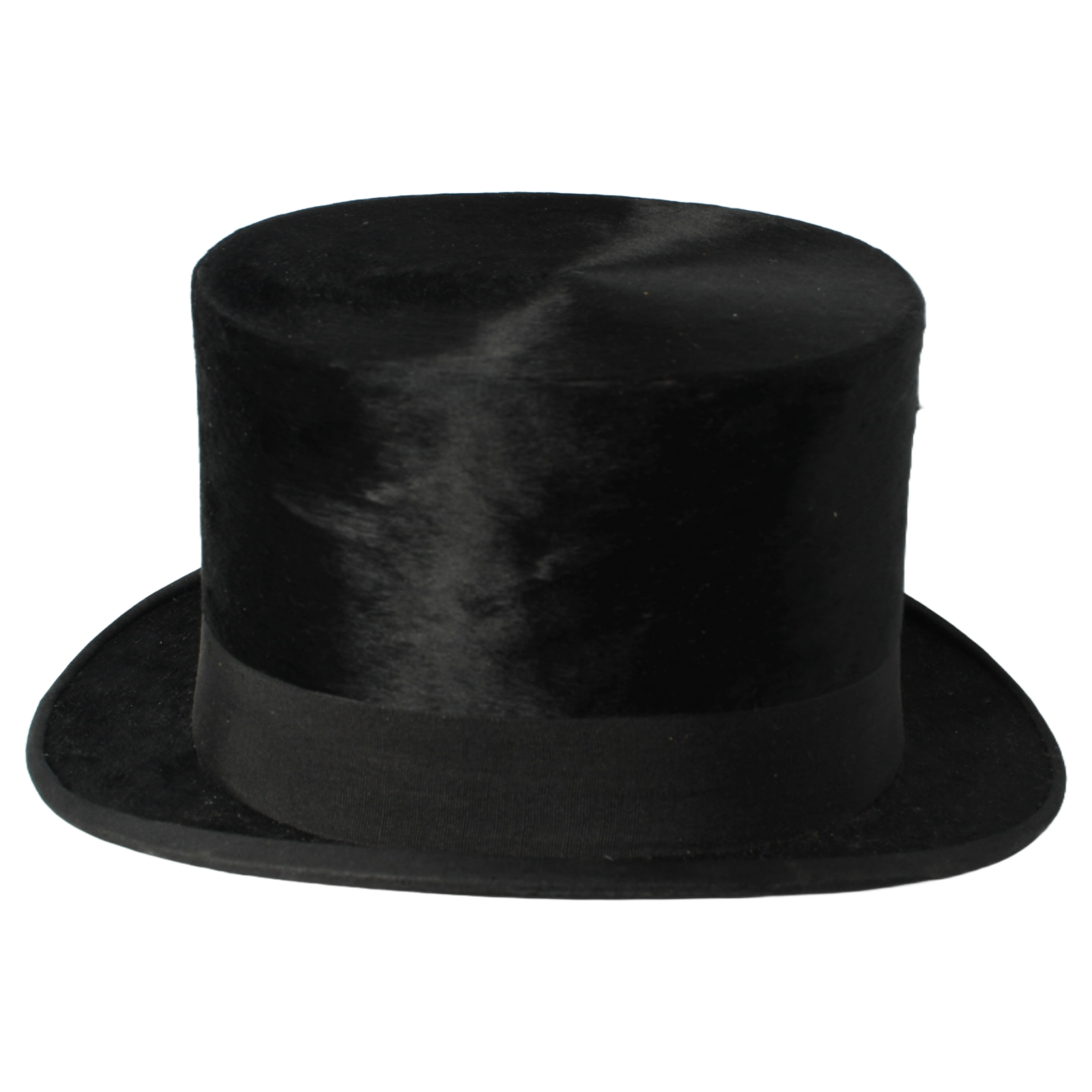 Antique Moleskin Top Hat by Drickson & Co, London - With original box