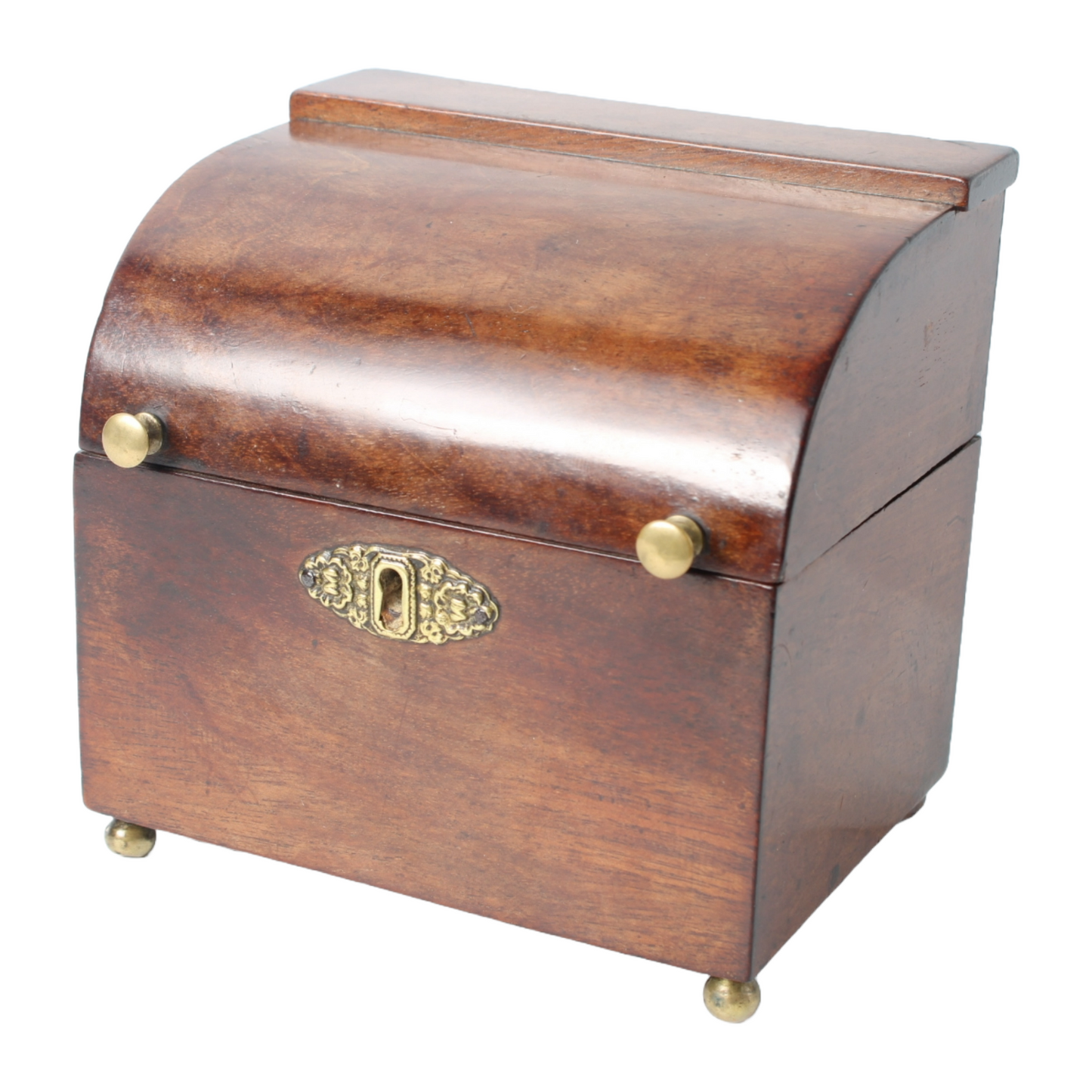 Antique Dutch Tobacco Box – 19th Century – Rosewood and Handcrafted Design