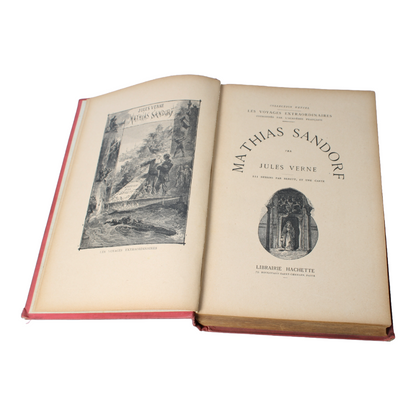 Mathias Sandorf - Jules Verne - "Voyages Extraordinaires" - Collection Hetzel -