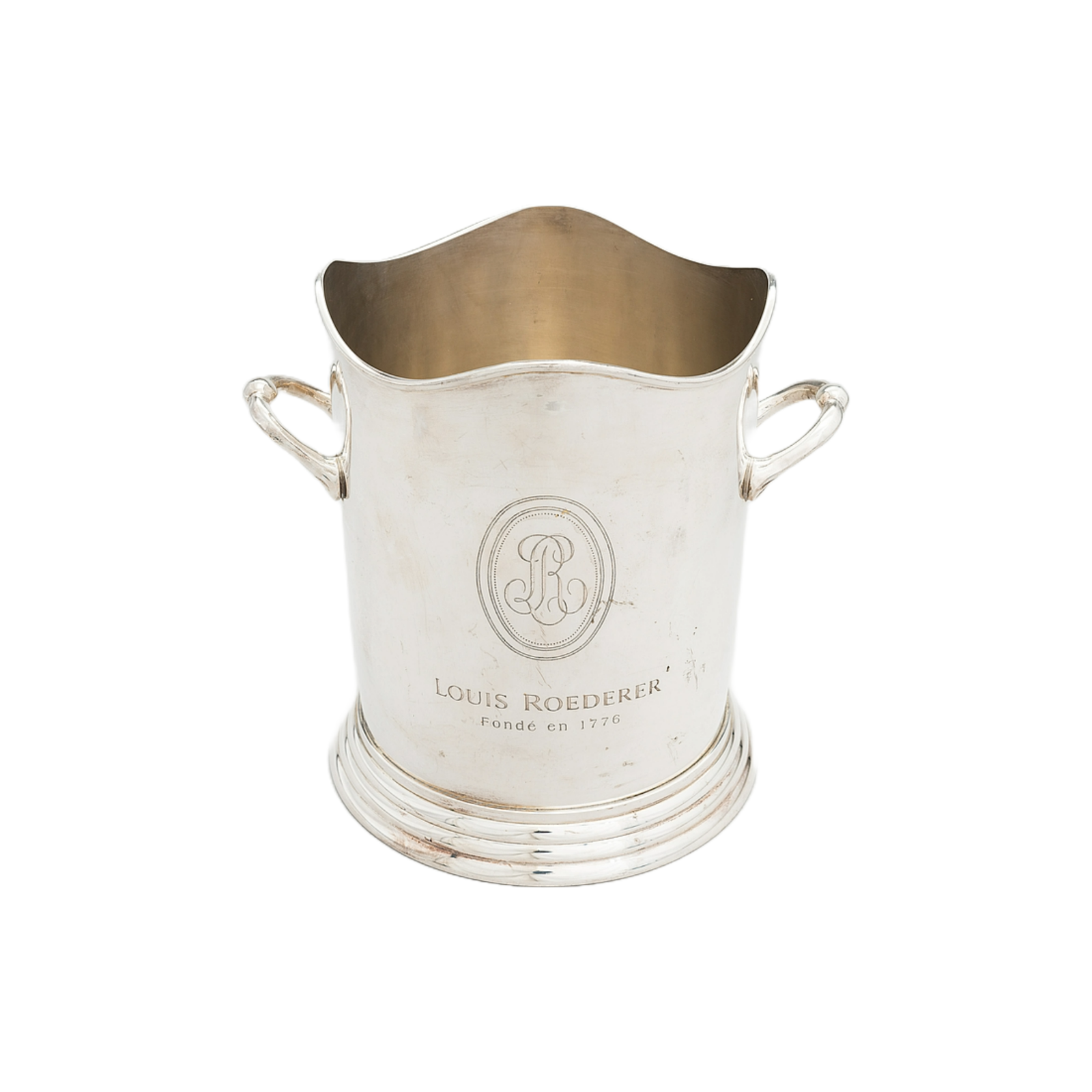 Champagne Cooler - Silver Plated Brass - Louis Roederer