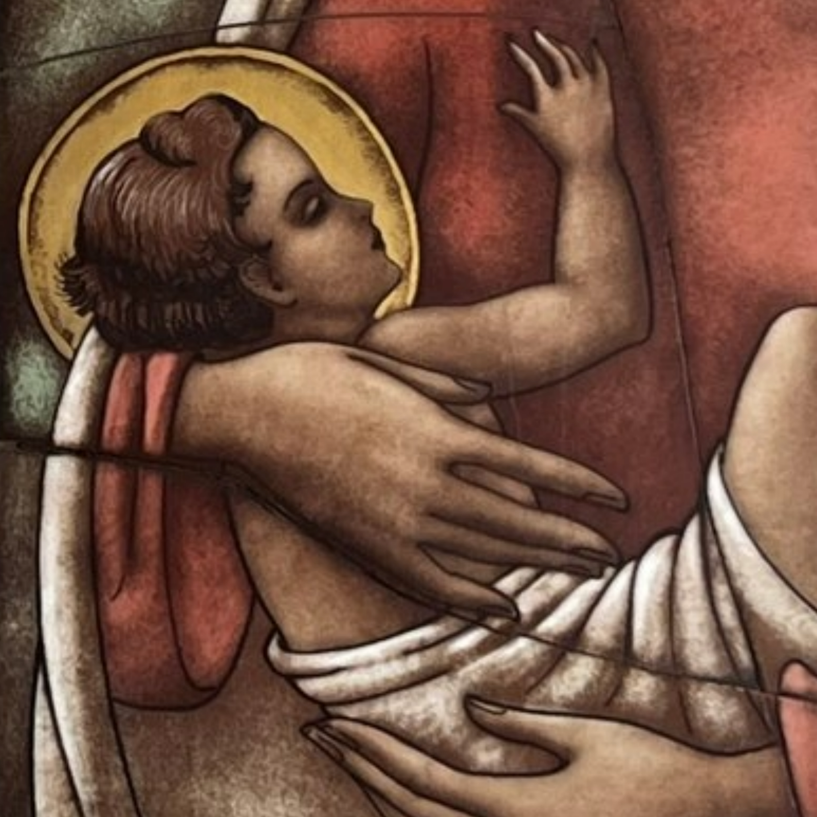 Religious wall Icons by Jan Perey & Van Paridon (ca. 1940–1950)