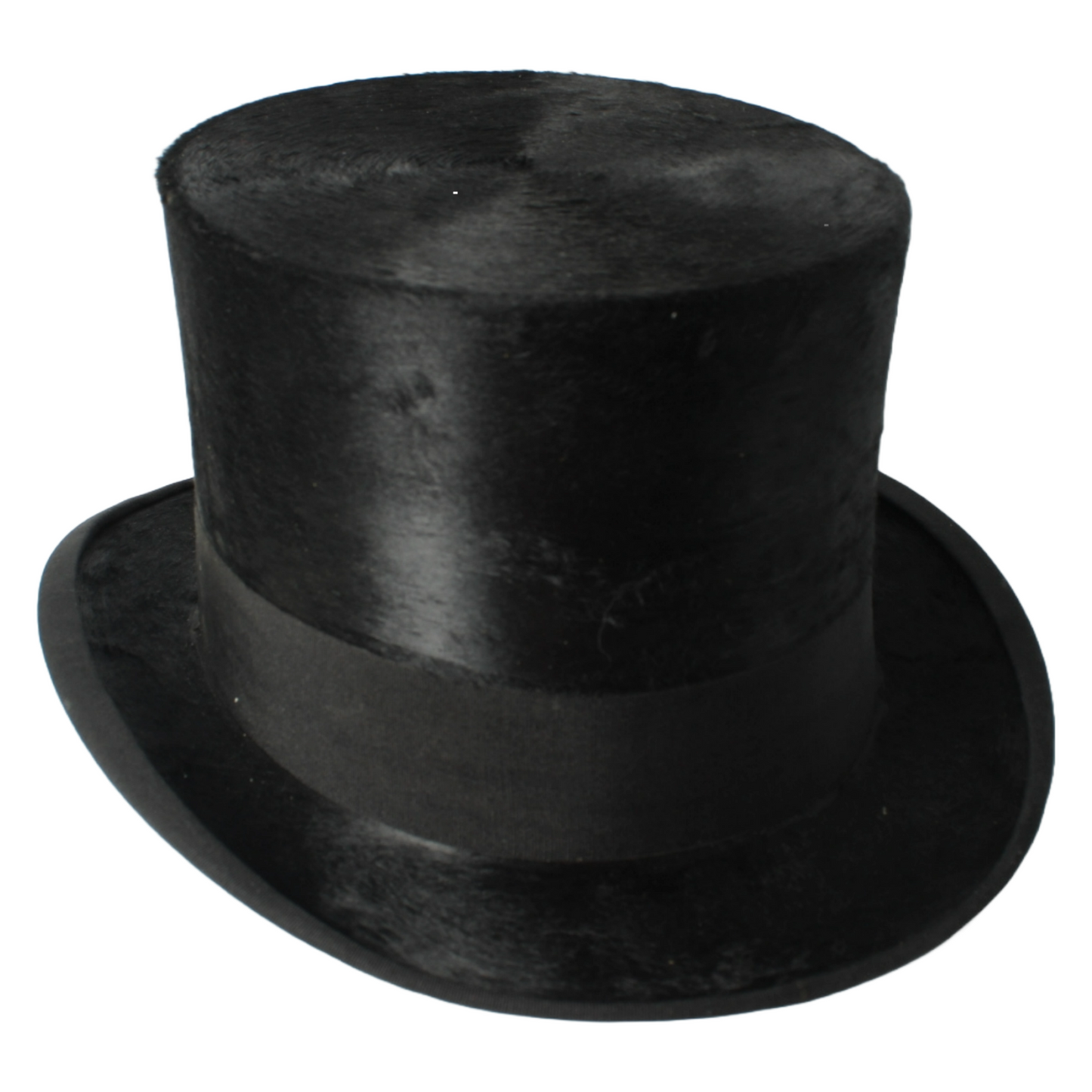 Antique Moleskin Top Hat by Joh. v. d. Sluijs, Utrecht – Early 20th Century