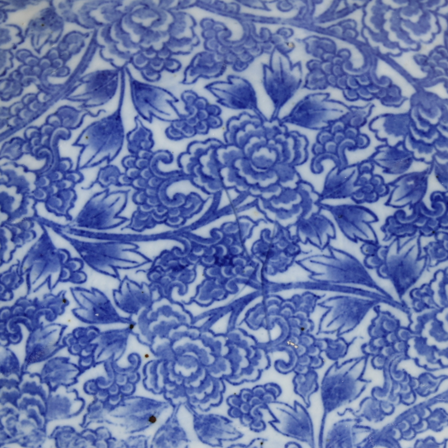 Antique Japanese Blue and White Porcelain Bowl | 19th-Century Arita Style |