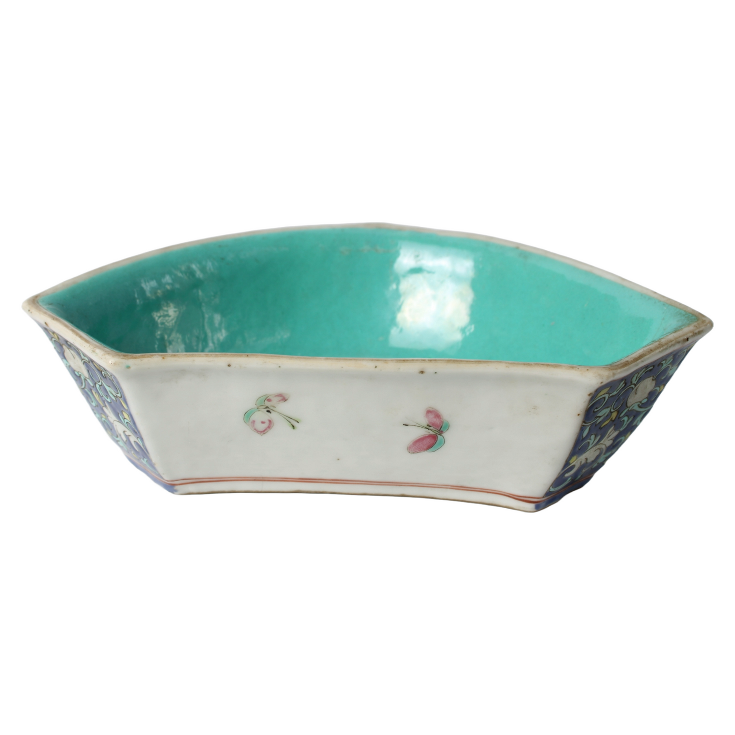 Antique Chinese Serving Bowls | 18th-19th Century Qing Dynasty Porcelain |