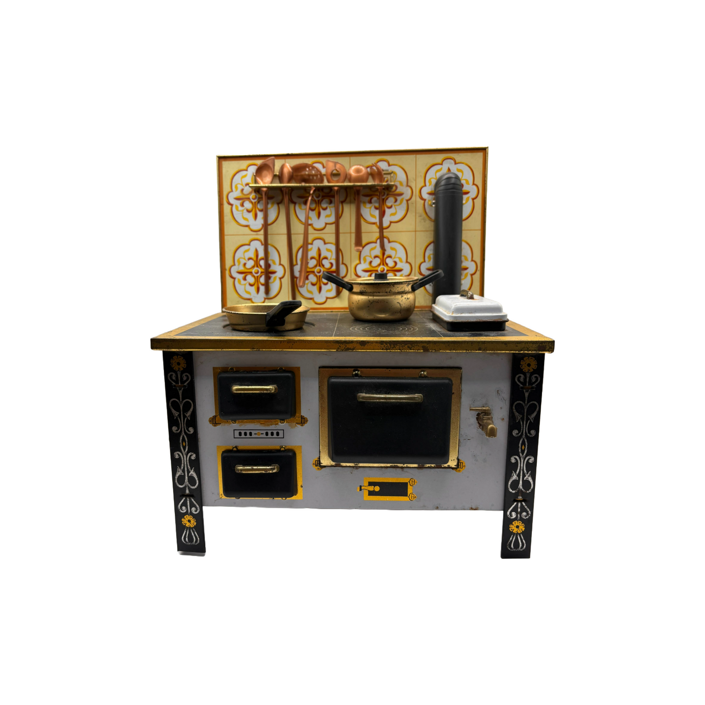 Vintage Miniature Children's Kitchen from Schopper West German