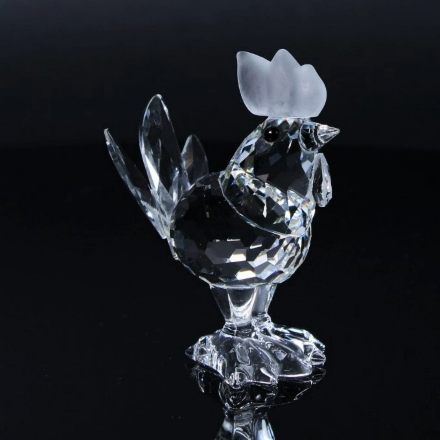 Swarovski Rooster Figurine - Includes Original Box and Certificate