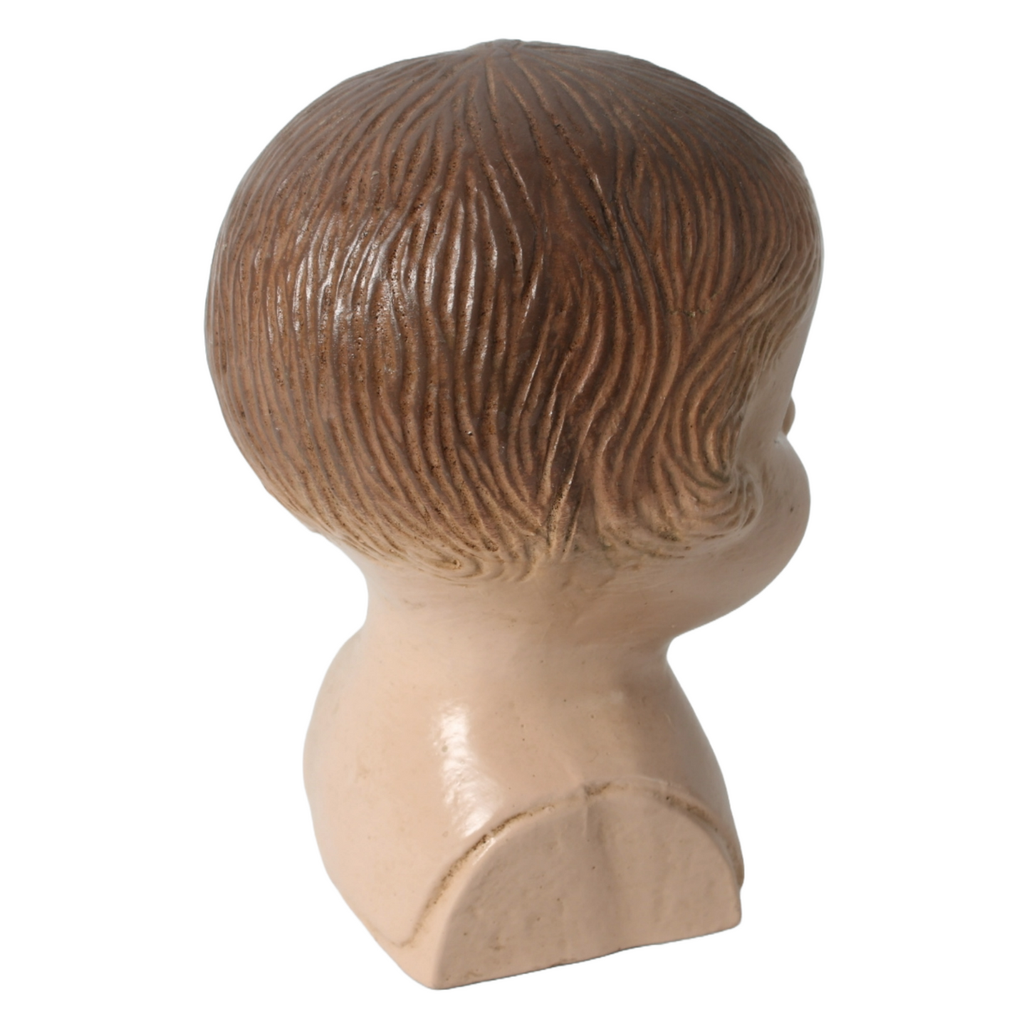 Decorative Baby Bust – Hand-Painted, Light Hair – Unique Collectible