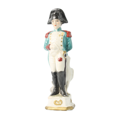 Hand-Painted Porcelain Figurine of Napoleon Bonaparte, Circa 1930-1950
