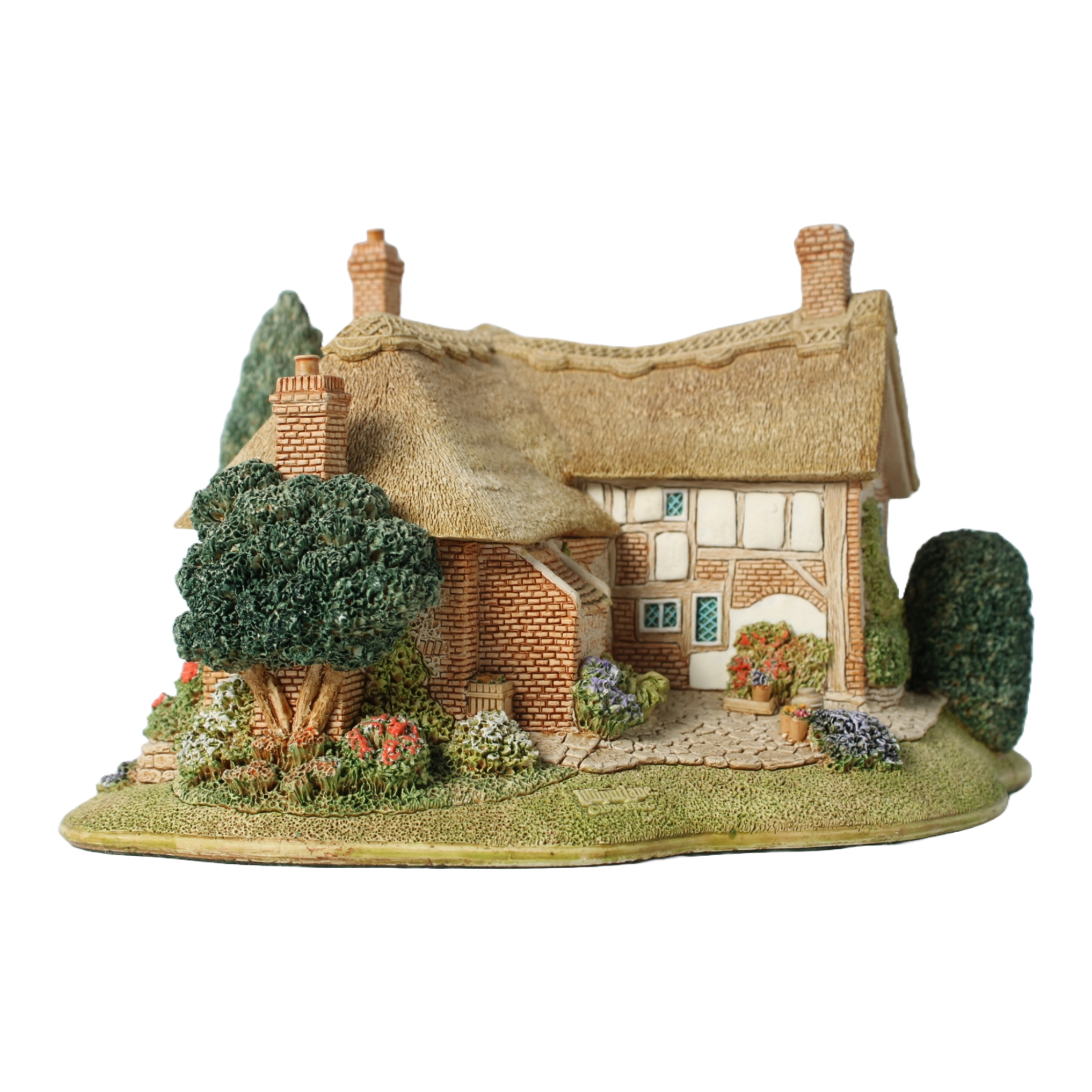 Rare Lilliput Lane Gossip Gate Cottage 1996, Handcrafted English Miniature House