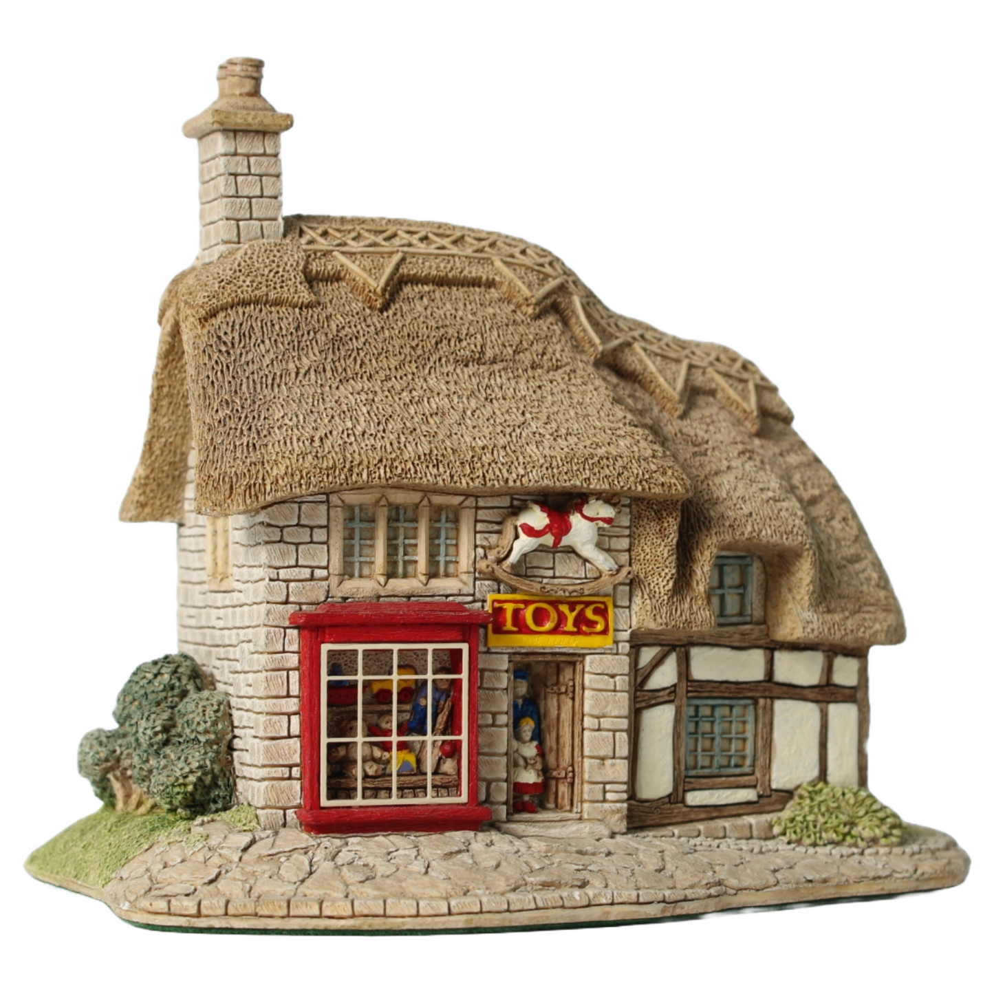 Handmade Lilliput Lane "The Toy Shop" Miniature Collectible, British Village