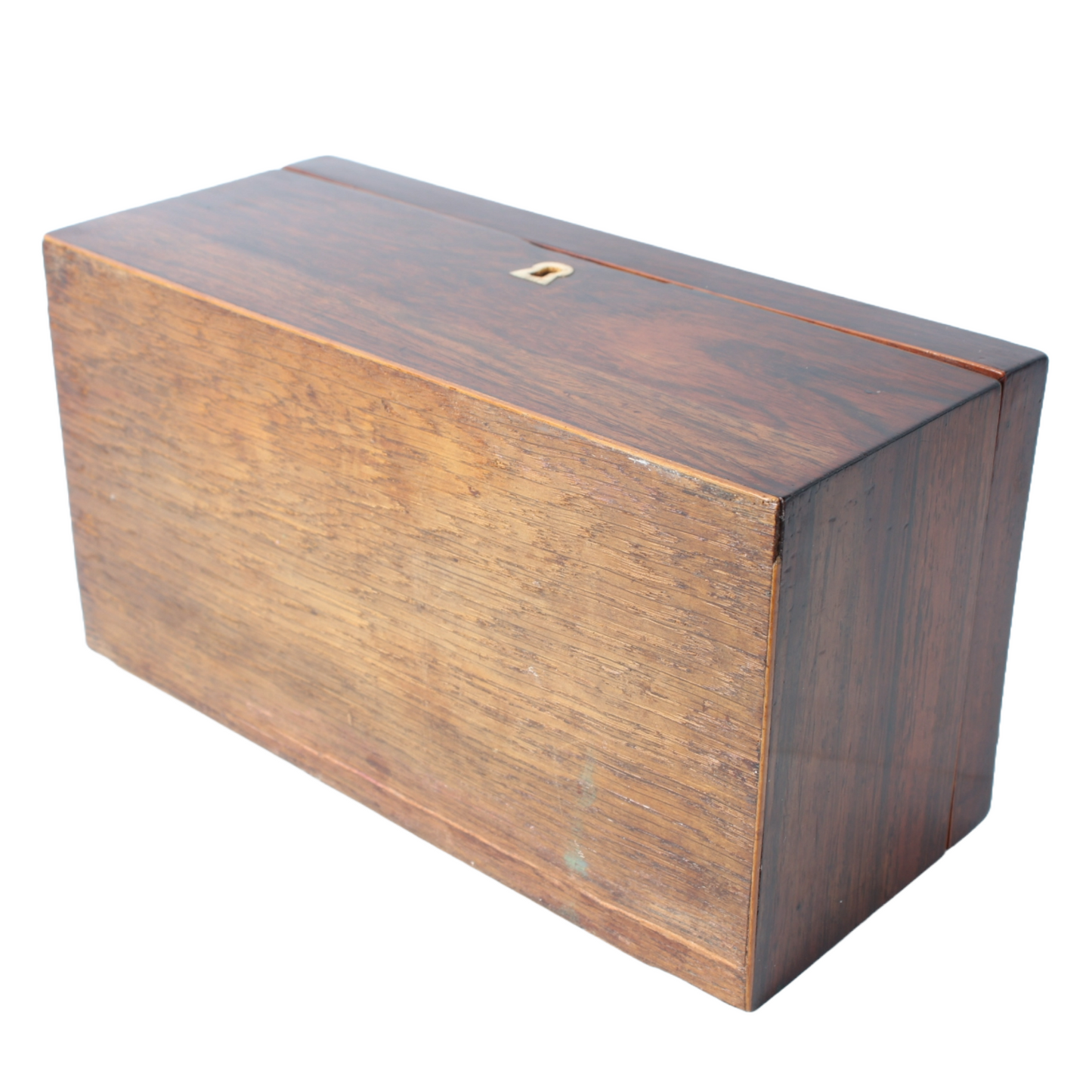 Antique Dutch Tobacco Box – 19th Century – Rosewood with Inlay