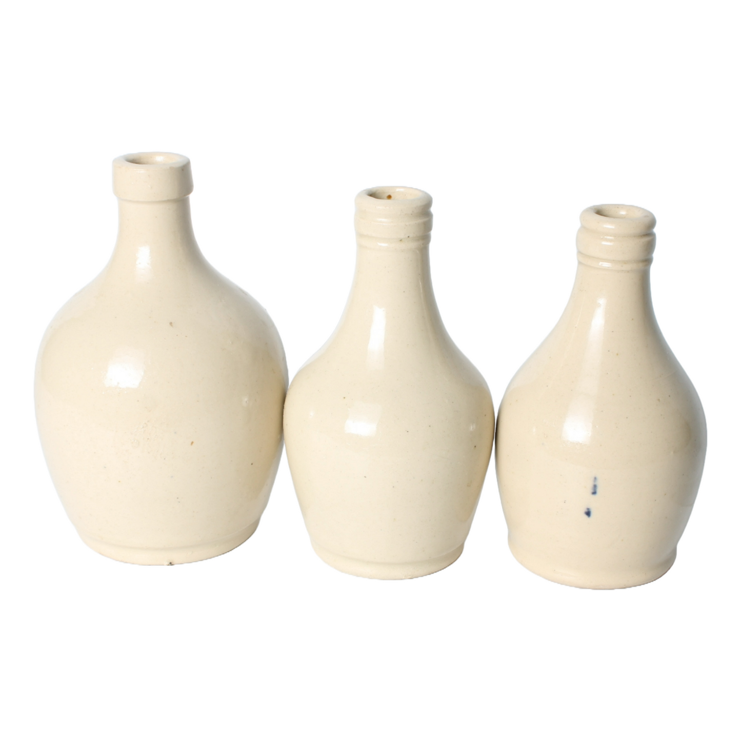 Vintage Japanese Ceramic Bottles "JAPANSOYA" - Set of 3