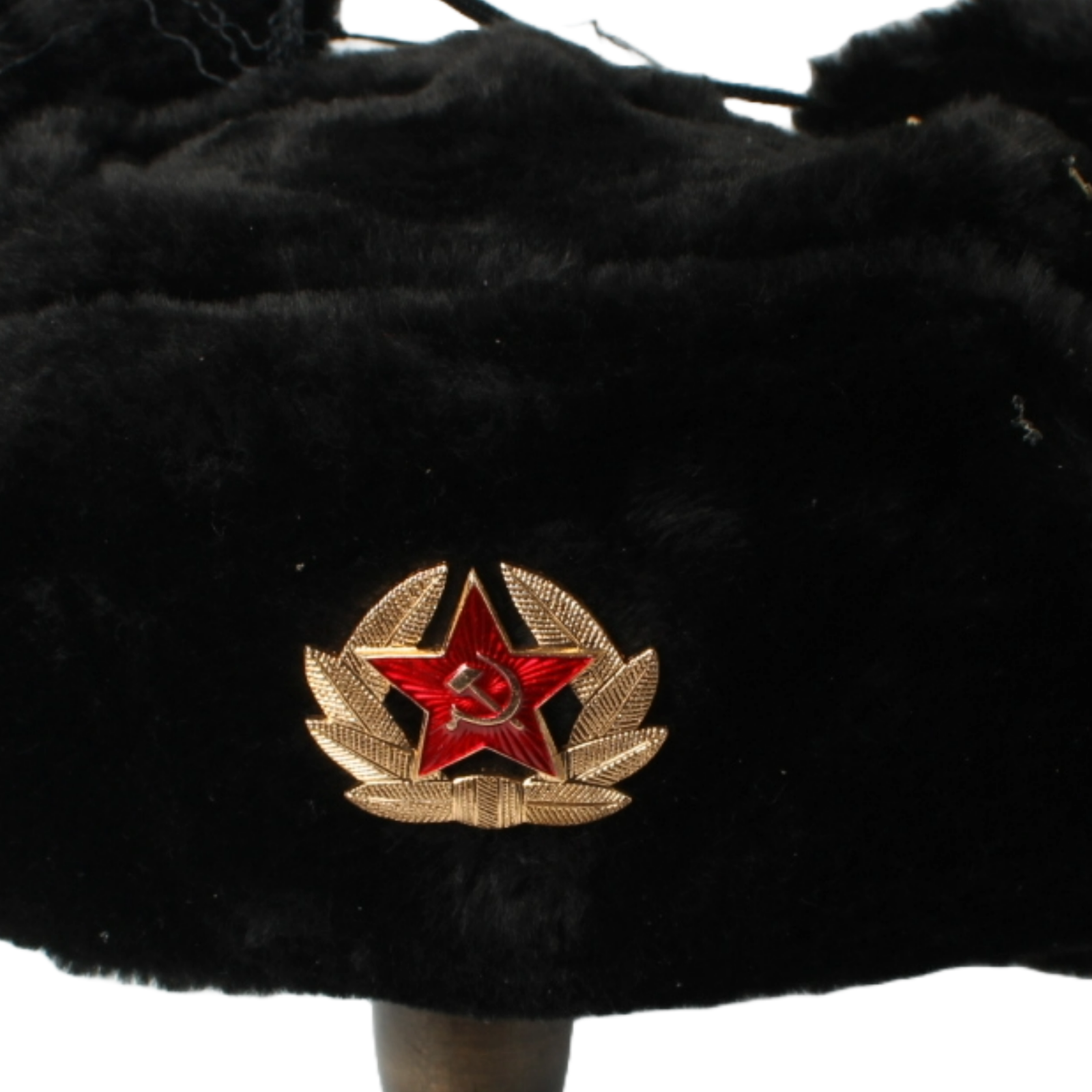 Authentic Soviet Ushanka Winter Hat Size 58 – Vintage Russian Army Fur Hat with