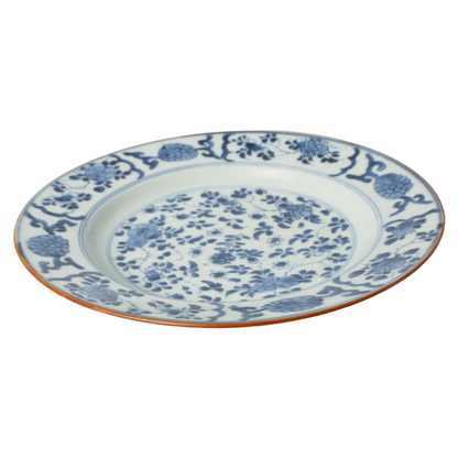 Set of Three 18th Century Chinese Kangxi Plates - Export Porcelain ca. 1700–1722