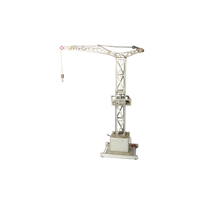 Rare Joustra Toy Crane from France ca. 1950–1965 | Mechanical Metal Crane
