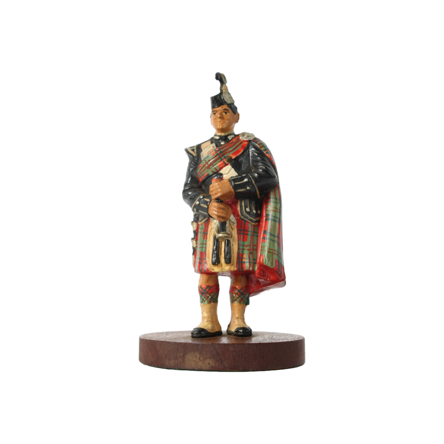 Hand-Painted MacGregor Advertising Figure, Scottish Attire, 15 cm Tall, Vintage