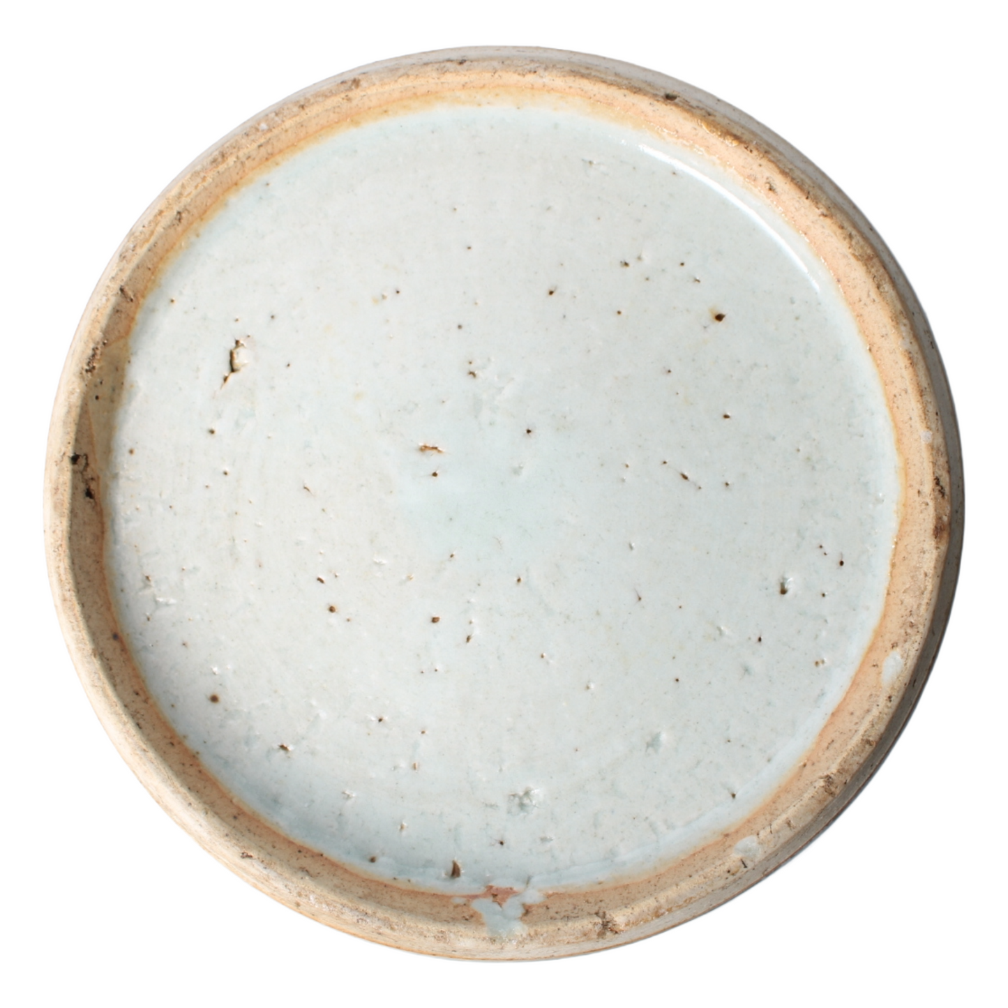 Chinese Porcelain Moon Vase (Bianhu) with Dragon Decoration – 20th Century