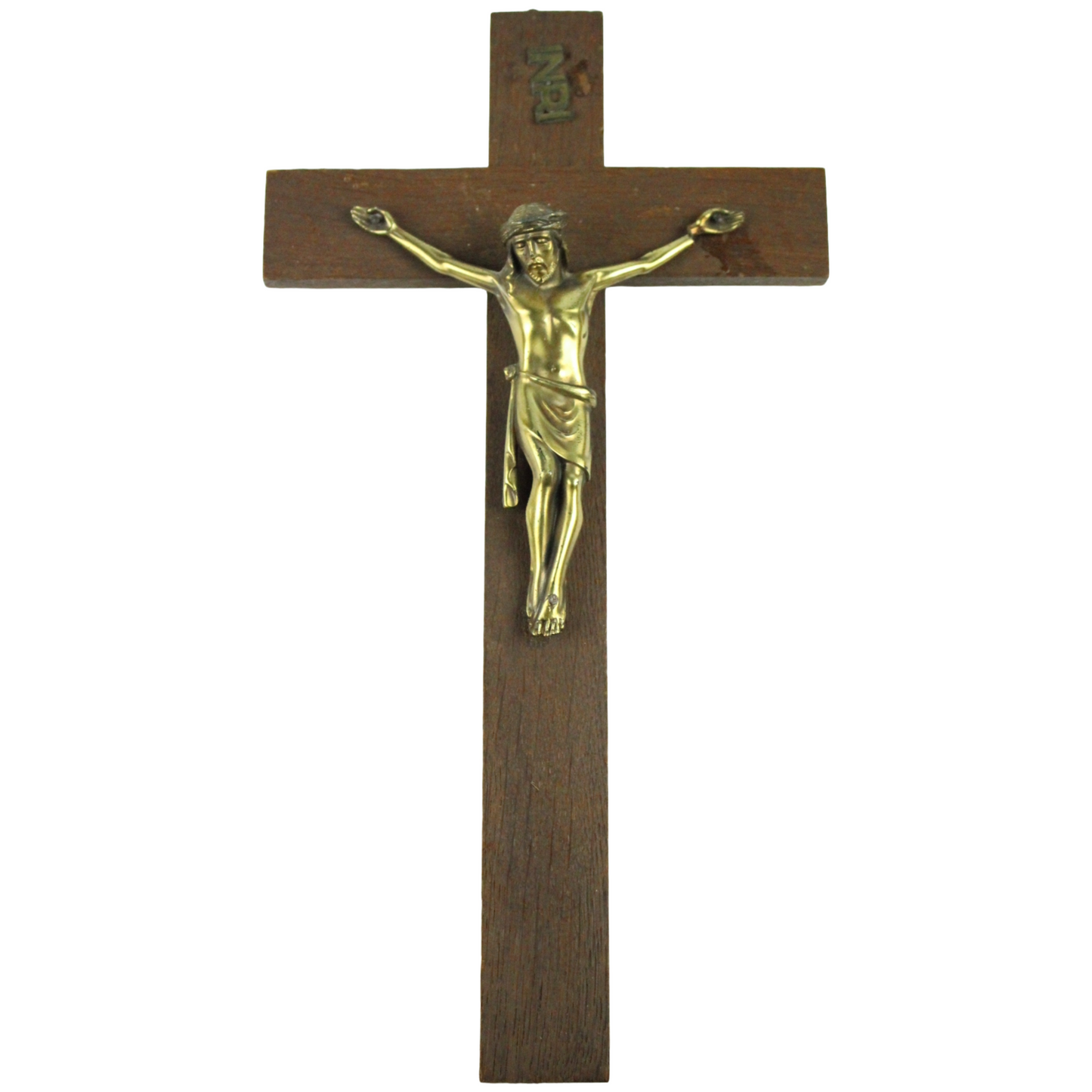 Antique First Communion Crucifix – Cologne, St. Ursula Basilica (Dated 1938)