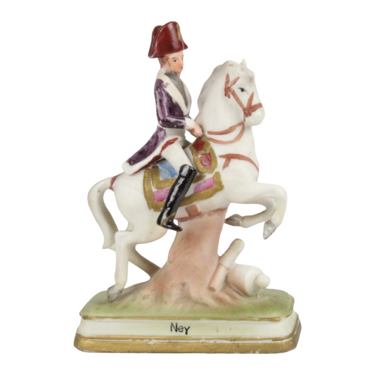 Porcelain Equestrian Figure of Marshal Ney, ca. 1900–1930