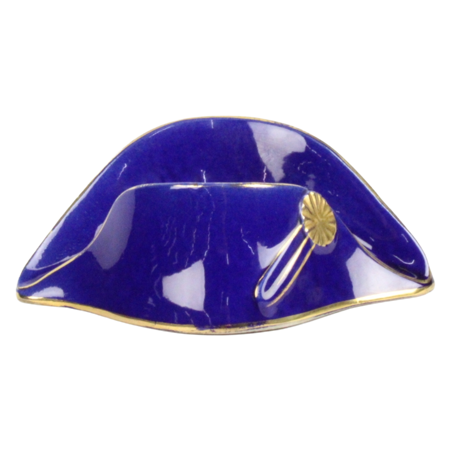 Napoleonic Bicorn Porcelain Dish / Vide-Poche, Mid-20th Century