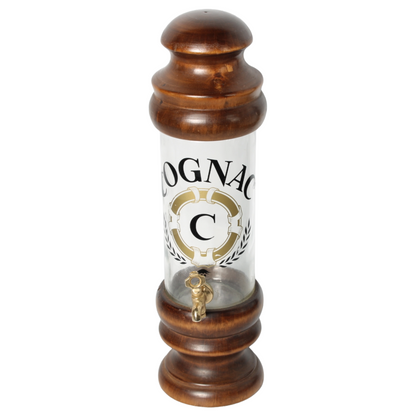 Franse Cognacdispenser / Toonbankreservoir – Belle Époque (ca. 1890–1915)