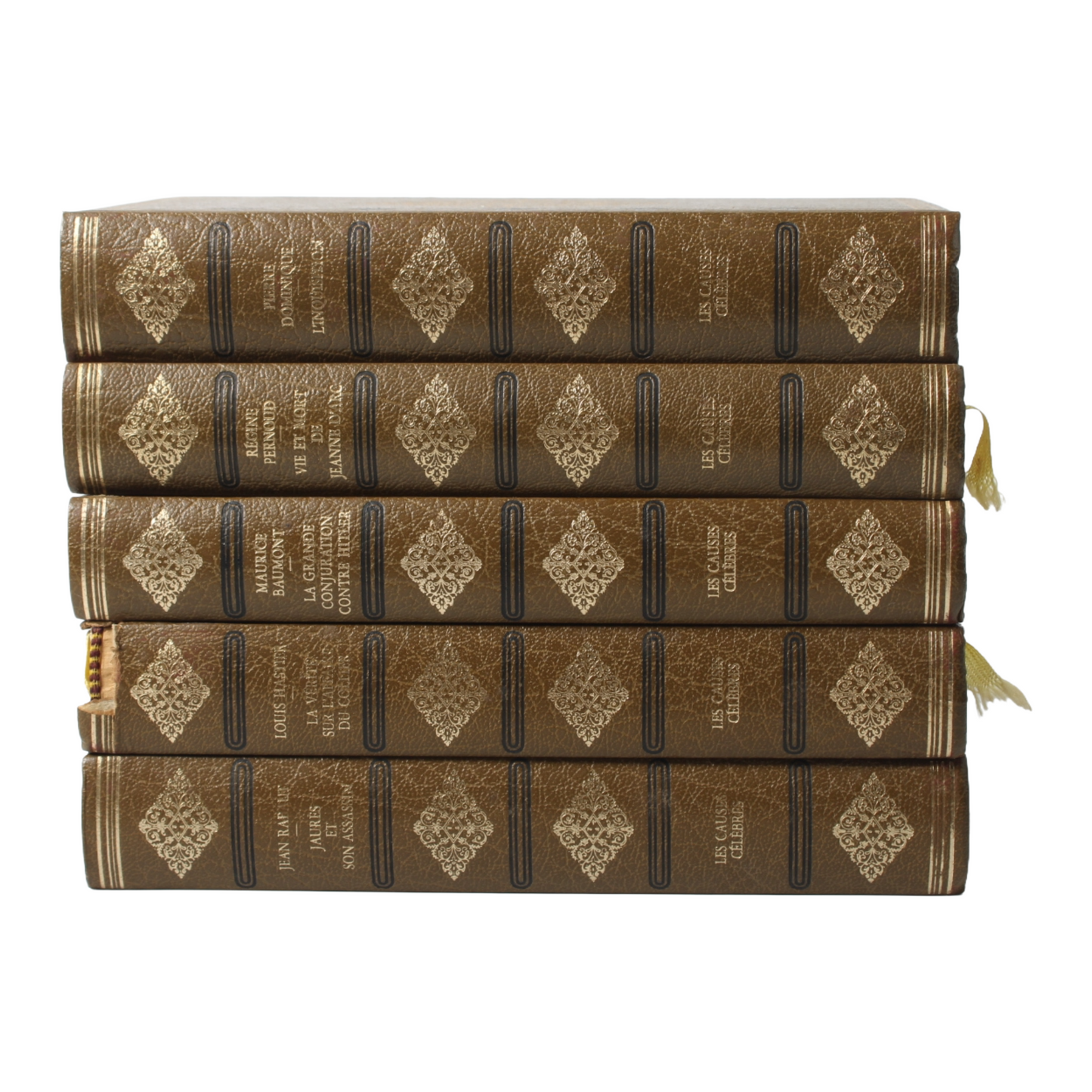 Luxe Frans bibliofiel boekenensemble in uniforme band (ca. 1880–1900)