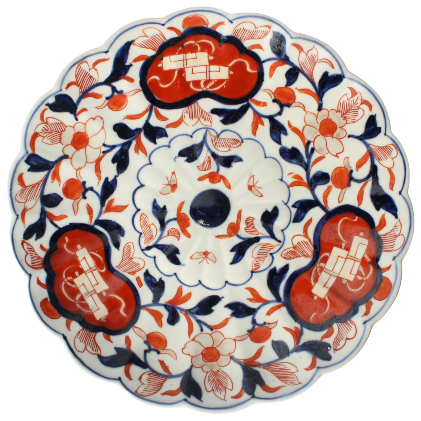 Japans Imari porseleinen bord – Meiji-periode (ca. 1880–1910)