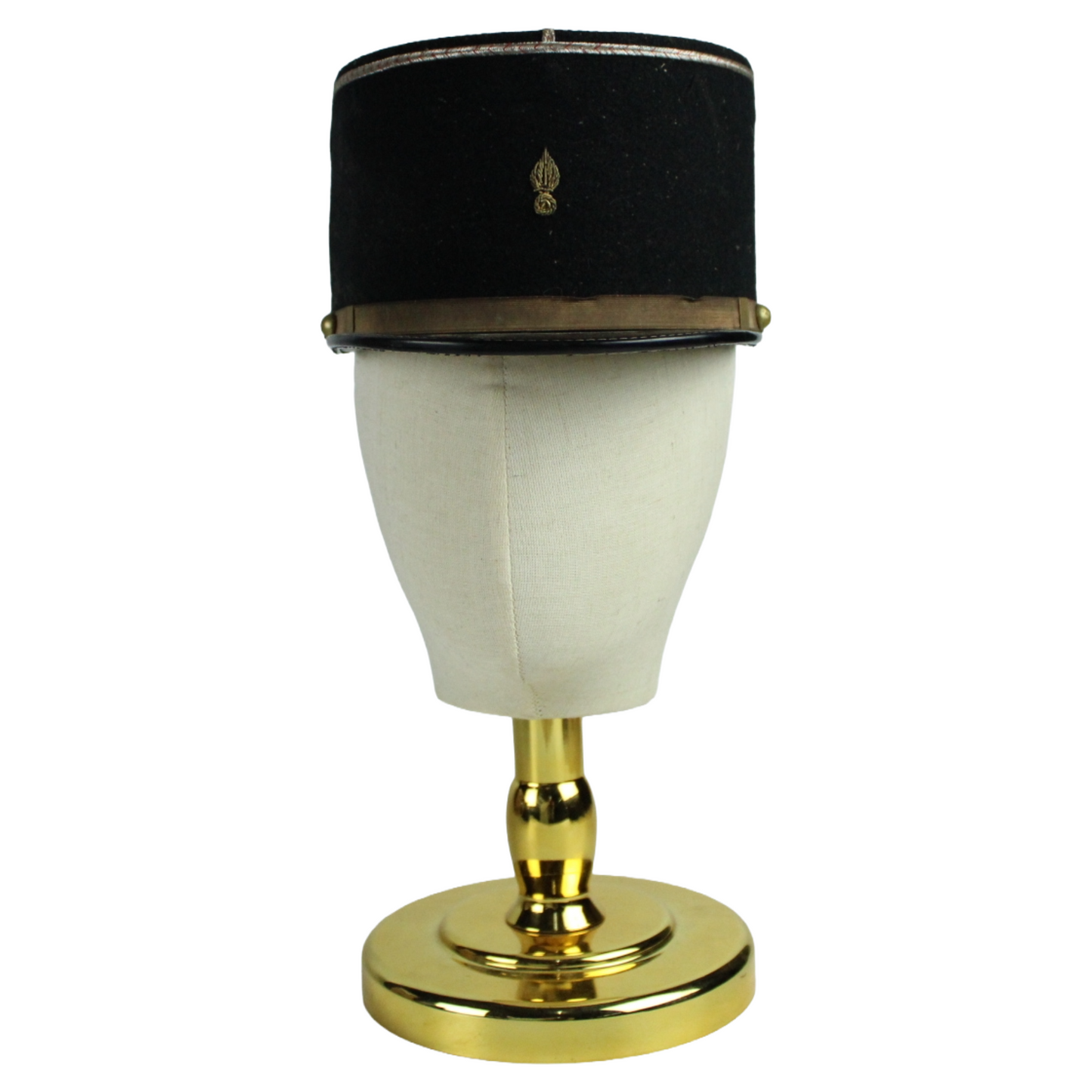 Antique French Military Kepi – Grenade Insignia (Infantry) (ca. 1920–1950)