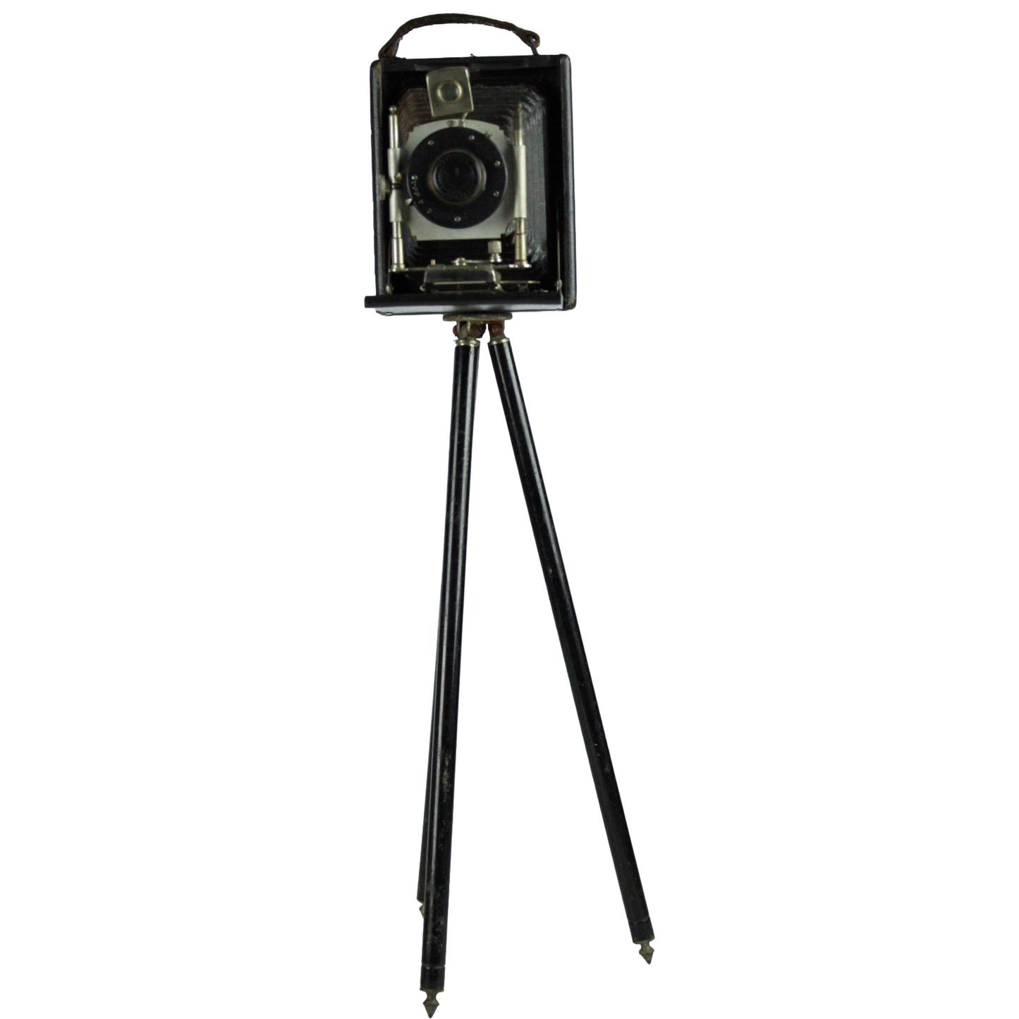 Antique Bellows Camera on Tripod – Field Camera (ca. 1900–1930)