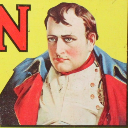Vintage “Napoleon Cigar – 10¢” Metal Advertising Sign, ca. 1910–1930