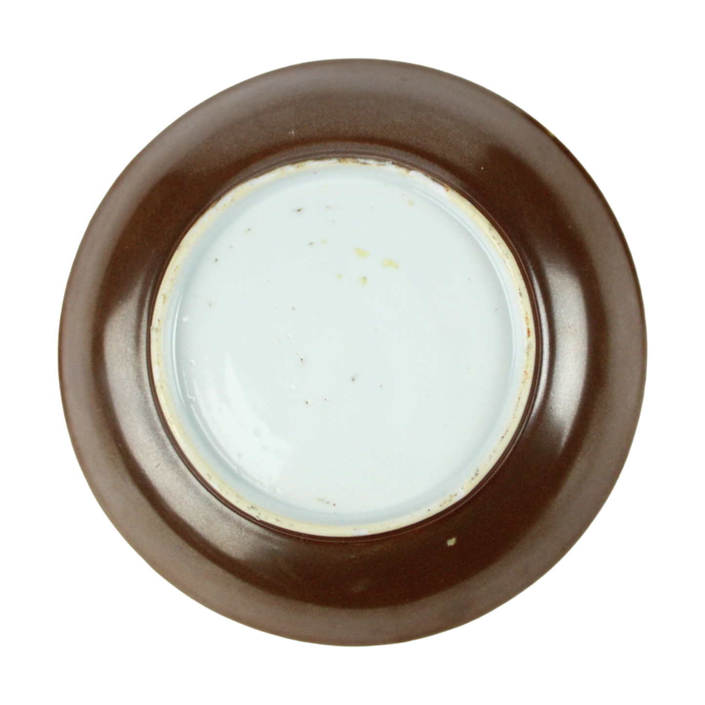 18th-Century Chinese Famille Rose Export Porcelain Saucer – Qianlong Period (c. 1740–1780)