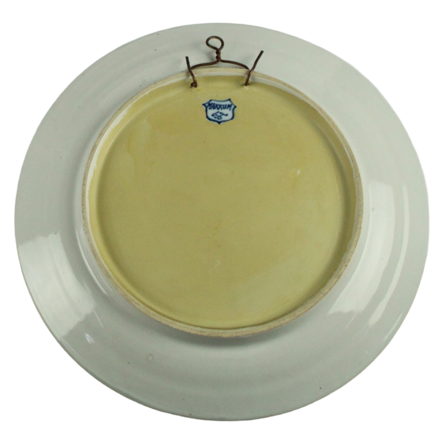 Art Deco Gouda Pottery Plate – Hand-Painted “Zuid-Holland” (ca. 1920–1940)