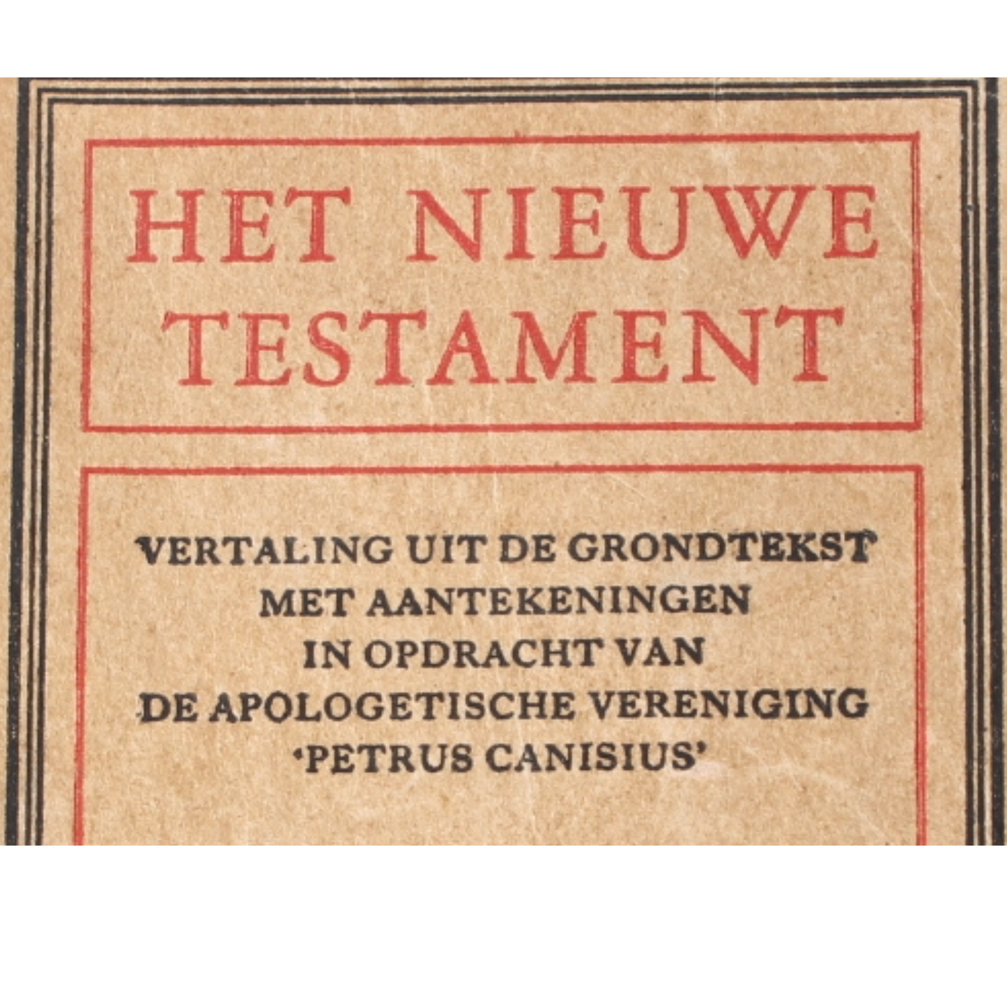 The New Testament – Dutch Edition