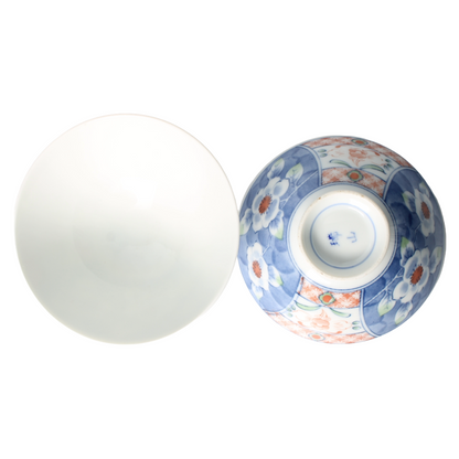 Paar Japanse Imari-porseleinen kommen – Arita, 19e eeuw