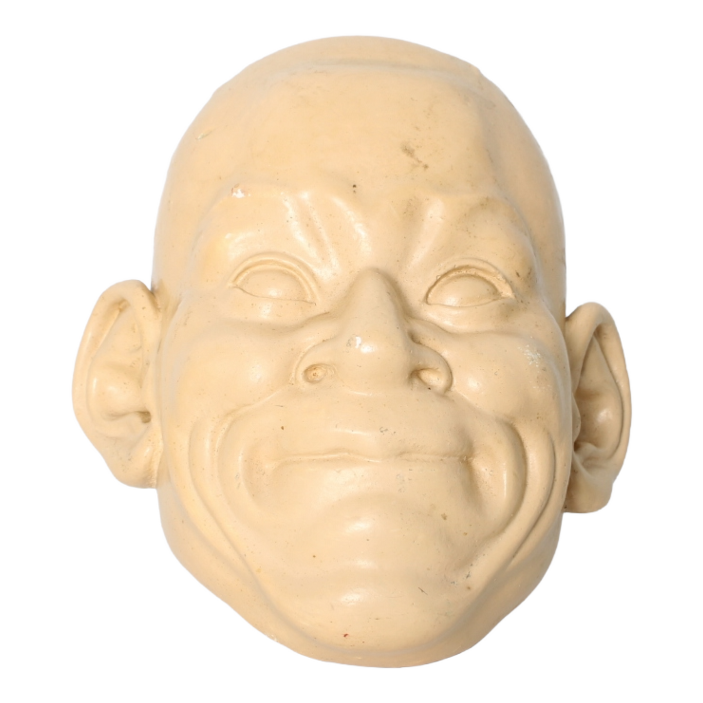 Set van 2 decoratieve Noh-stijl maskers – keramiek (ca. 1950–1970)
