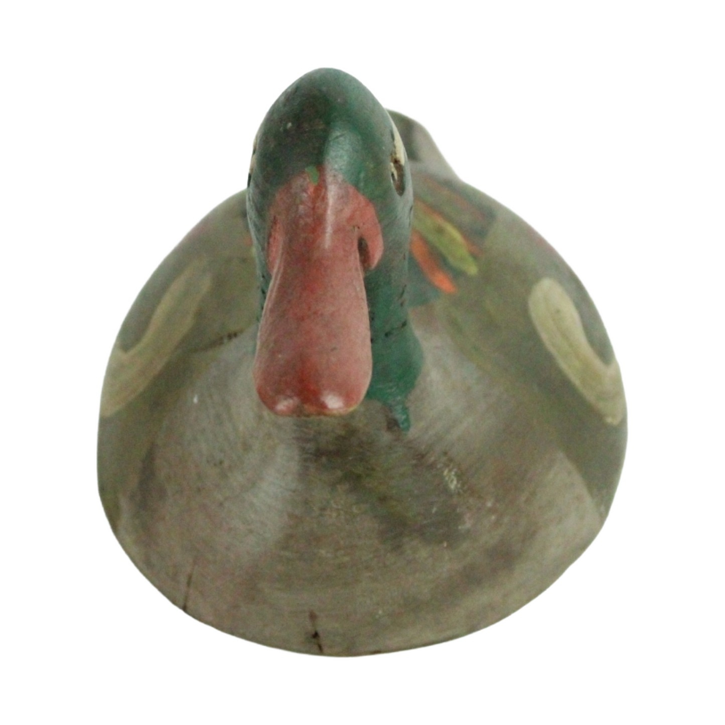 Antique Wooden Duck Decoy – Hand-Carved Hunting Decoy (ca. 1900–1940)