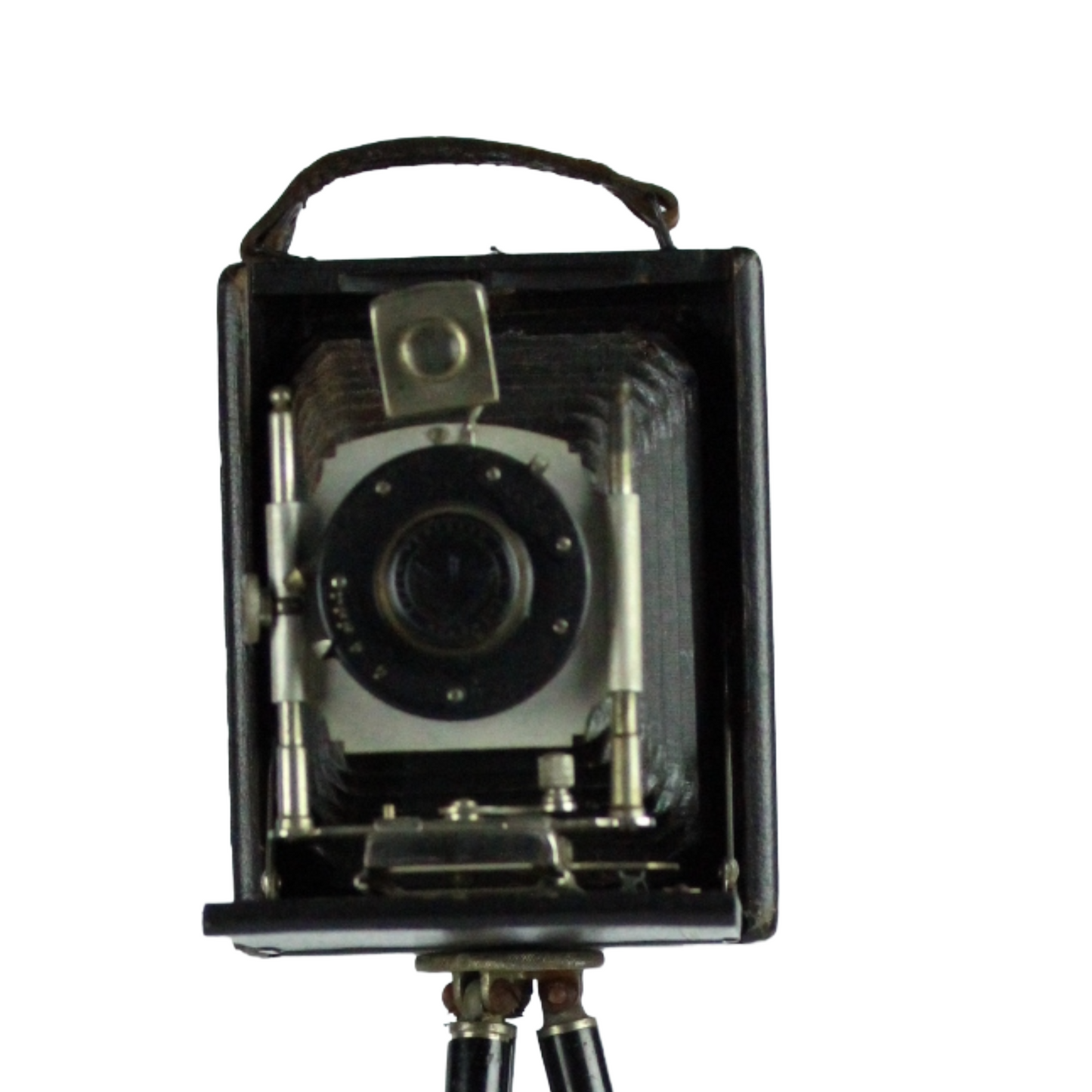Antique Bellows Camera on Tripod – Field Camera (ca. 1900–1930)