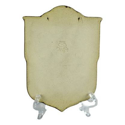 Set of 3 Delft Wall Plaques – Dutch Royal Family Commemorative (ca. 1948–1950s)