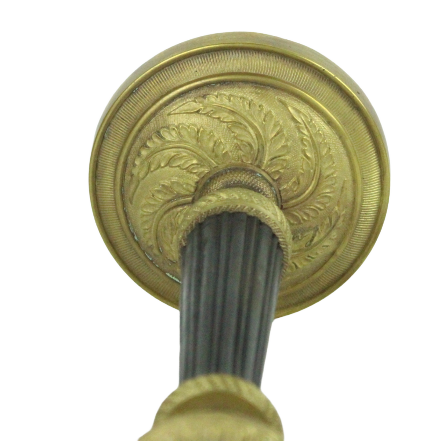 Authentic Pair of 19th-Century Empire Candlesticks, circa 1805–1840