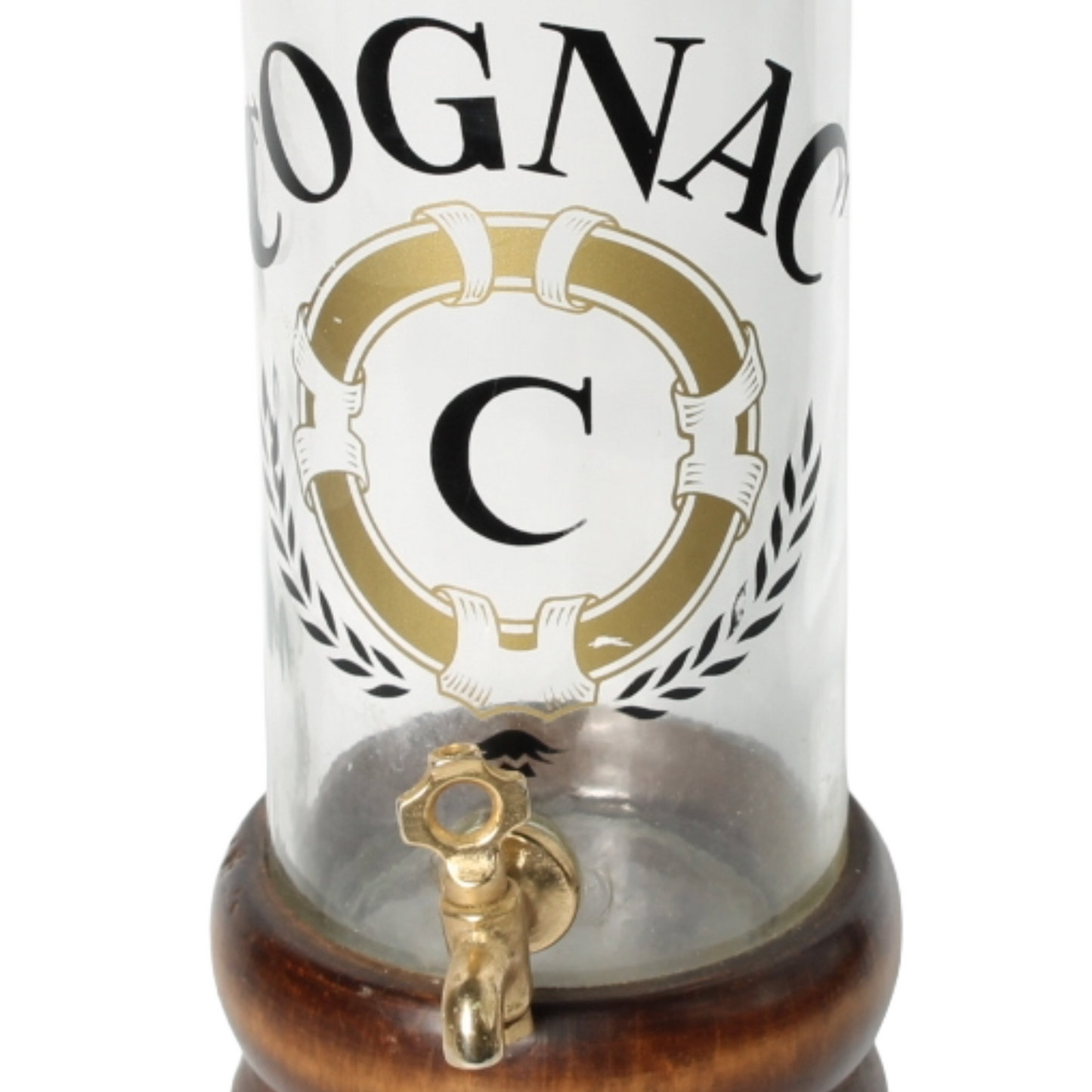 Franse Cognacdispenser / Toonbankreservoir – Belle Époque (ca. 1890–1915)