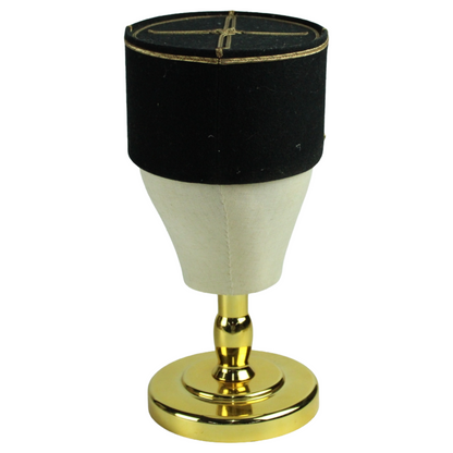 Vintage French Military Kepi – Ceremonial Cap with Grenade Insignia (ca. 1950–1980)