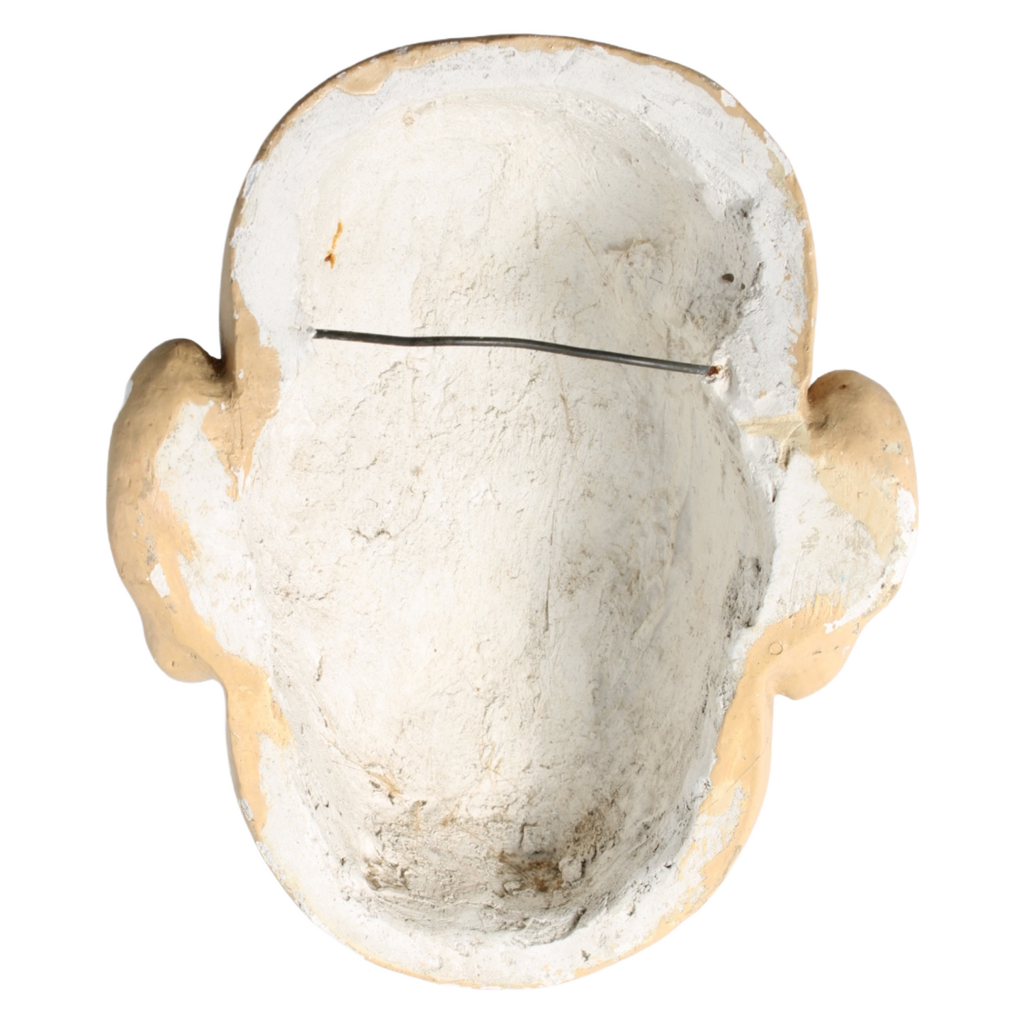 Set van 2 decoratieve Noh-stijl maskers – keramiek (ca. 1950–1970)