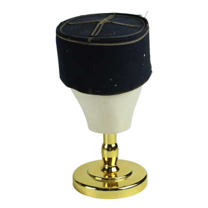 Vintage French Police Kepi – “POLICE” Tricolour Badge (ca. 1960–1990)