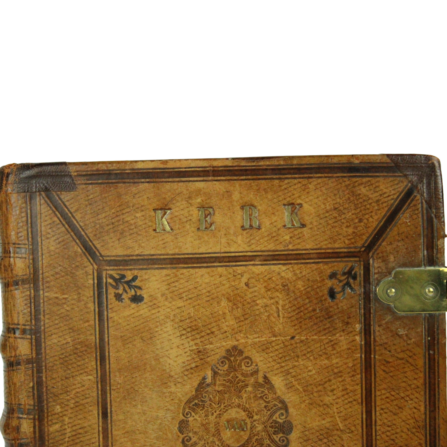 Antique Dutch Church Bible / Church Register – “Kerk Lutjebroek 1874”