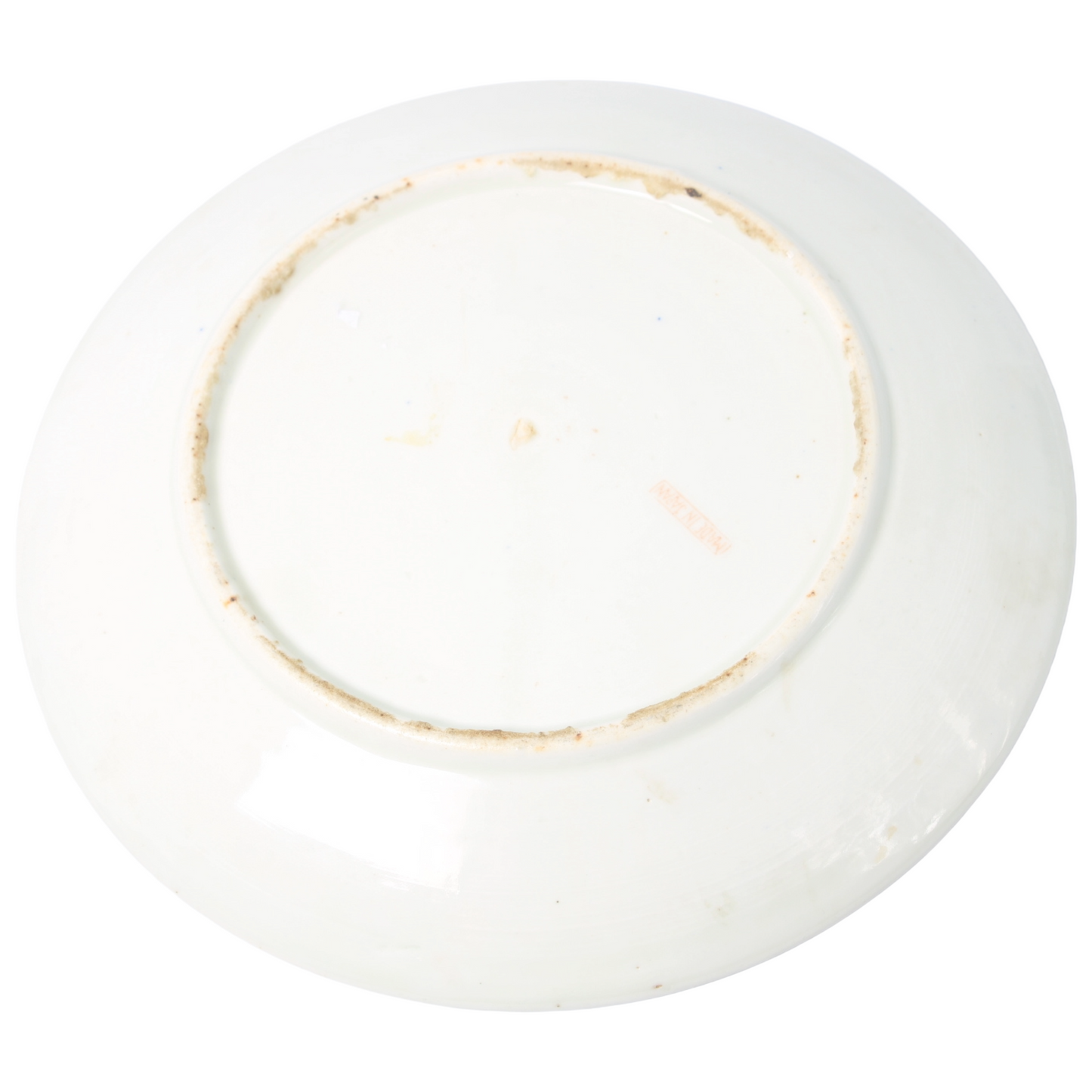Decorative Asian Porcelain Plate with Birds & Flowers – 20th Century