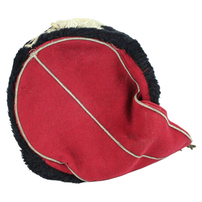 Antique Military Fur Busby / Hussar Parade Cap (c. 1880–1920)