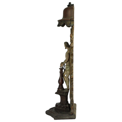 18th Century Carved Wooden Religious Wall Console – Ecce Homo / Christ at the Column