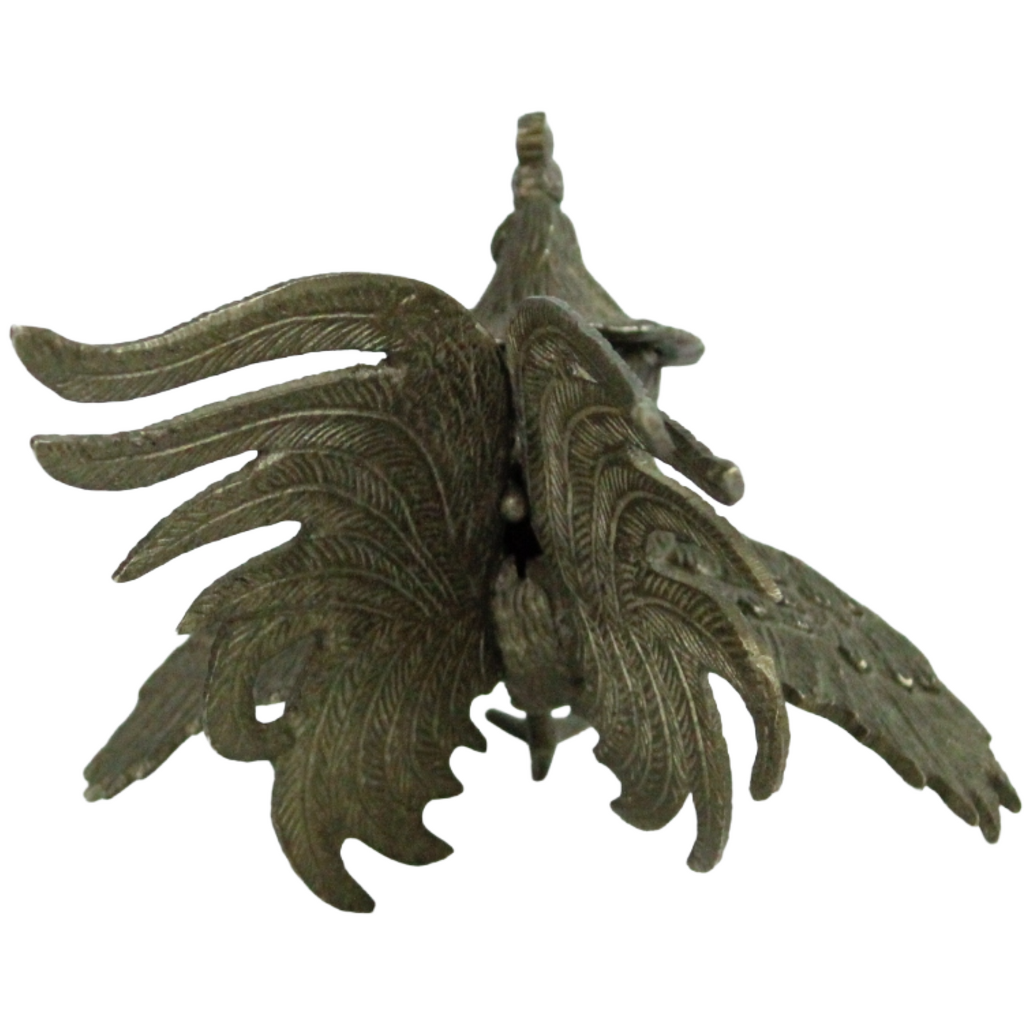 Pair of Mid-Century Bronze / Brass Rooster Sculptures – Standing & Dynamic Model (c. 1950–1975)