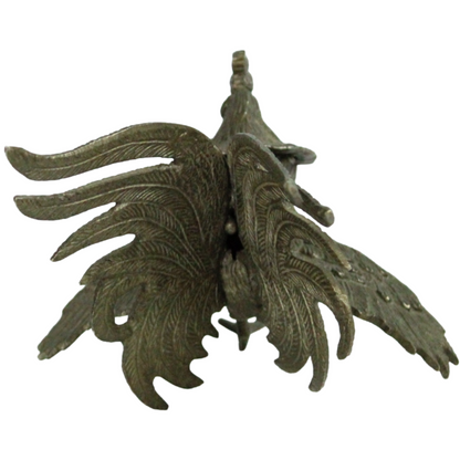 Pair of Mid-Century Bronze / Brass Rooster Sculptures – Standing & Dynamic Model (c. 1950–1975)